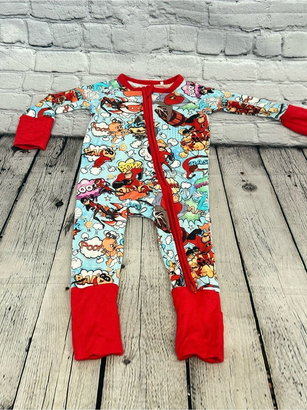 Alabama Slamma Incredibles Bamboo Zipper Romper